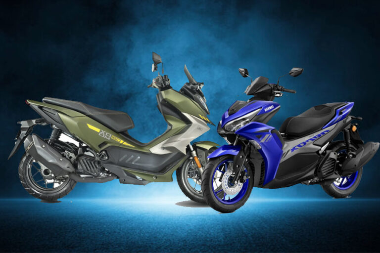Hero Xoom 160 vs Yamaha Aerox 155